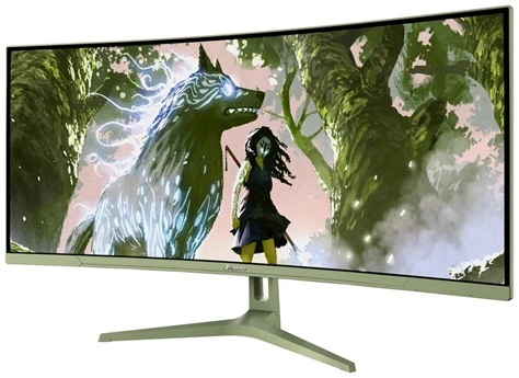 prohnutý herní monitor Arozzi Nova 34T2K165