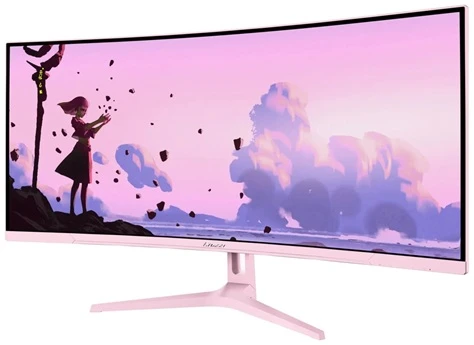 prohnutý herní monitor Arozzi Nova 34T2K165