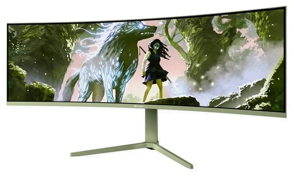 prohnutý herní monitor Arozzi Nova 49TUW165
