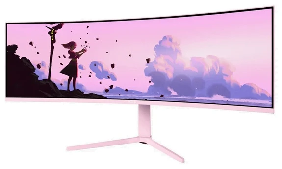 prohnutý herní monitor Arozzi Nova 49TUW165