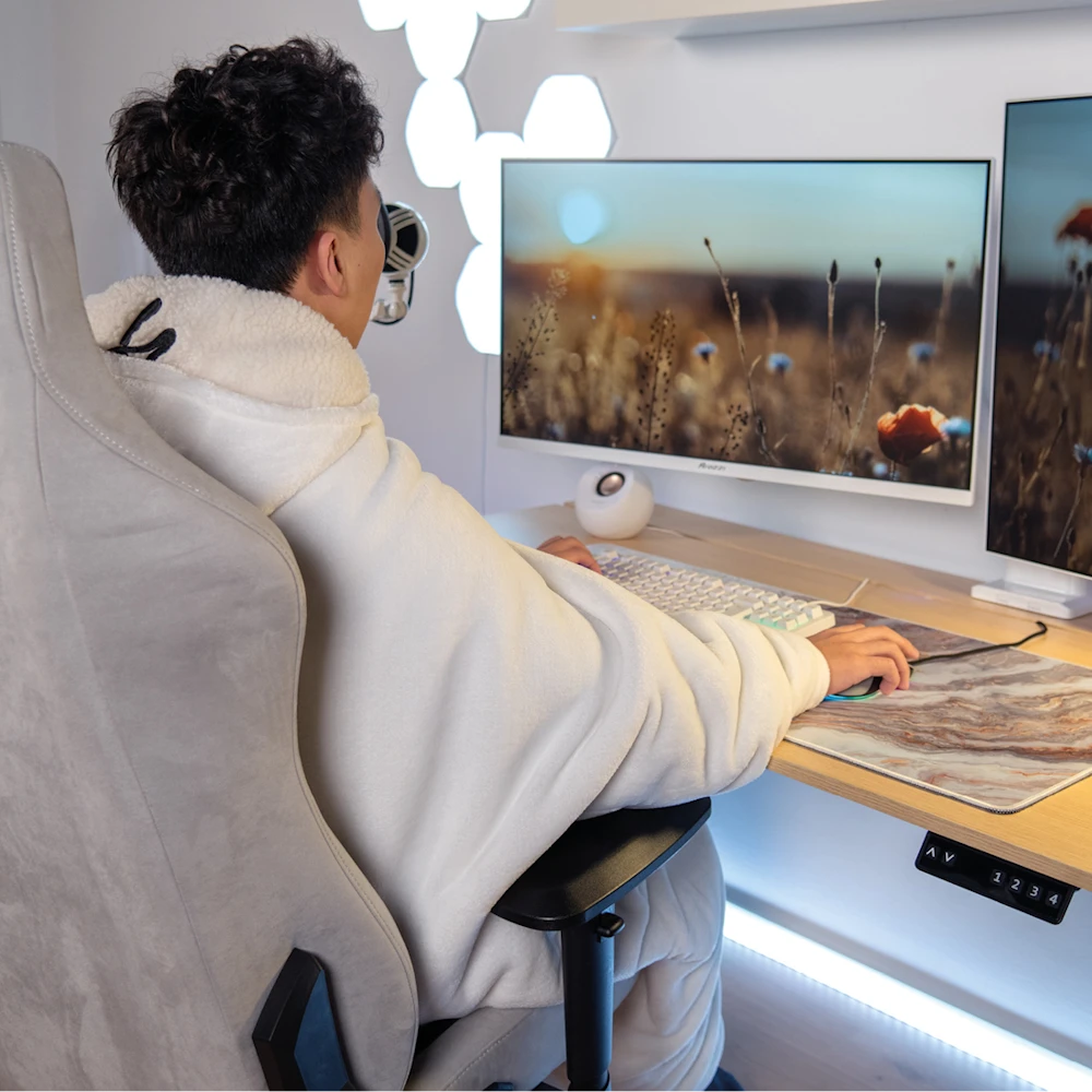 Arozzi Chair Blanket bílá