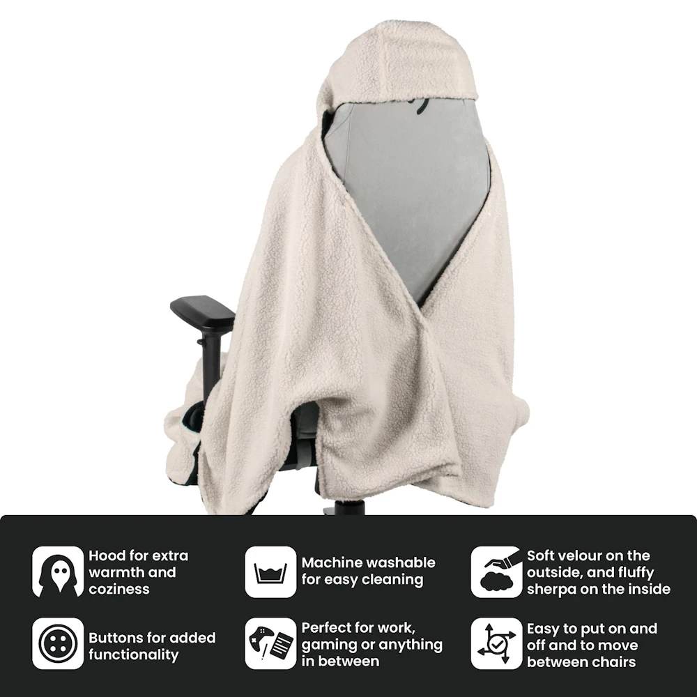 Arozzi Chair Blanket černá