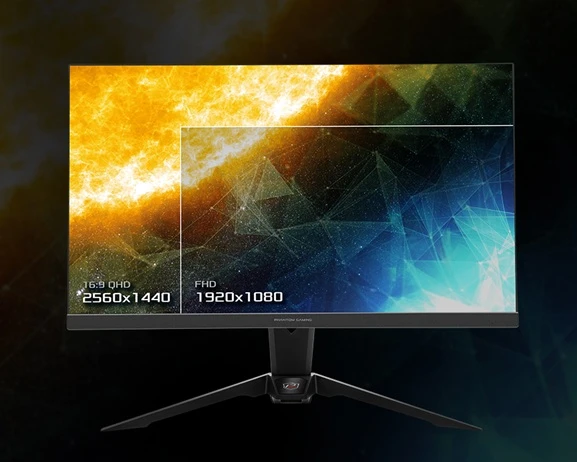 herní monitor ASRock PG32QF2B s QHD rozlišením