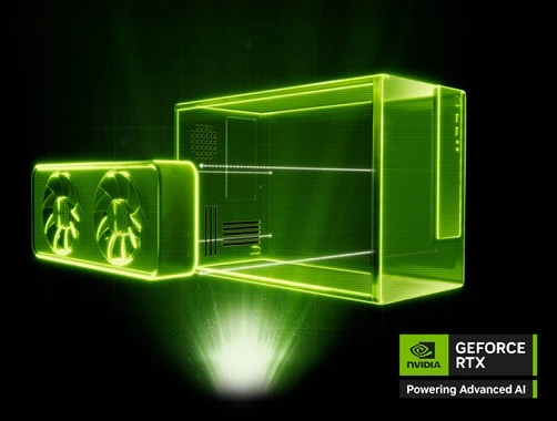 ASUS DUAL GeForce RTX 5060 kompaktní rozměry