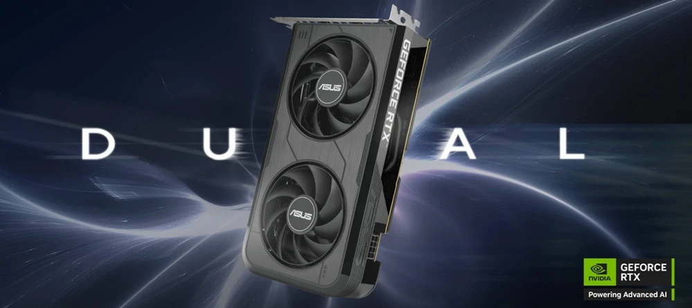 grafická karta ASUS DUAL GeForce RTX 5050 8 GB GDDR6 OC