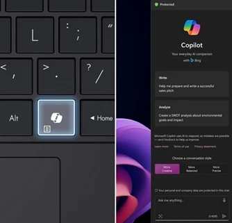 ASUS ExpertBook B3 B3405 nástroj Copilot