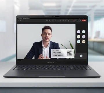 notebook ASUS ExpertBook B3 B3605 on-line komunikace