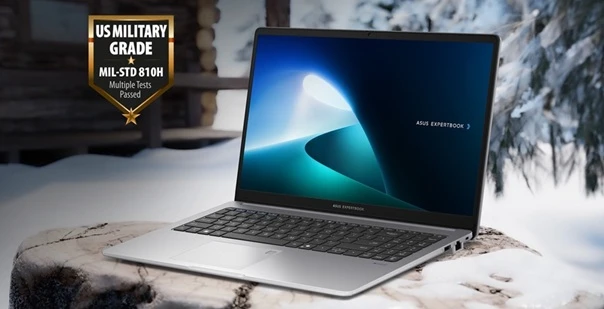 notebook ASUS ExpertBook P1 odolnost