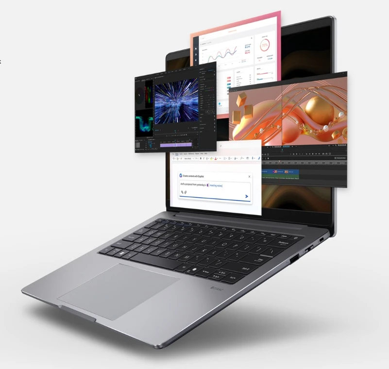 notebook ASUS ExpertBook PM PM3406 multitasking