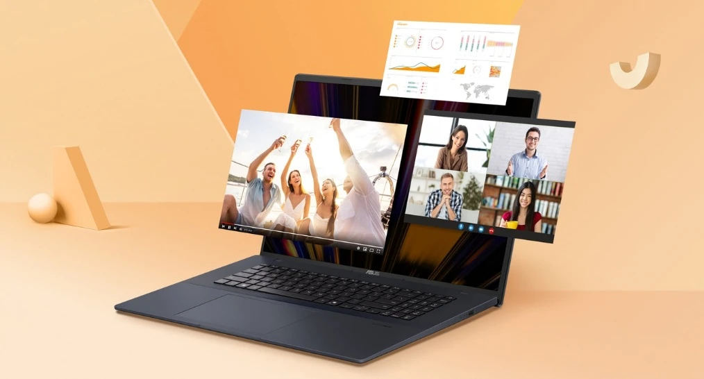 notebook ASUS Vivobook 18 M1807 multitasking