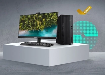 ASUS ExpertCenter D7 D701MER 65 % recyklovaných plastů