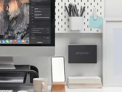 switch Asustor ASW205Tinstalace na stěnu