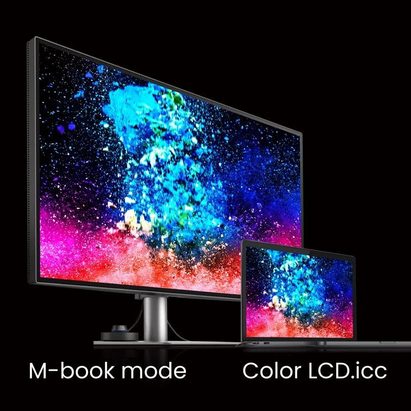 BenQ DesignVue PD2705U barvy Mac