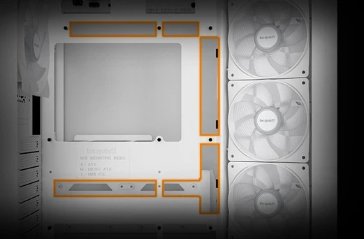 Be quiet! LIGHT BASE 500 LX detail