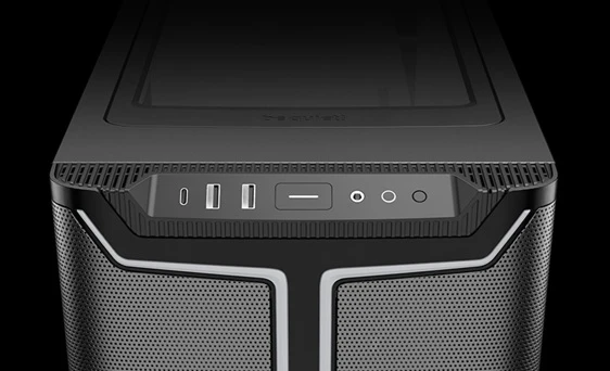 PC skříň Be quiet! PURE BASE 501DX přední panel