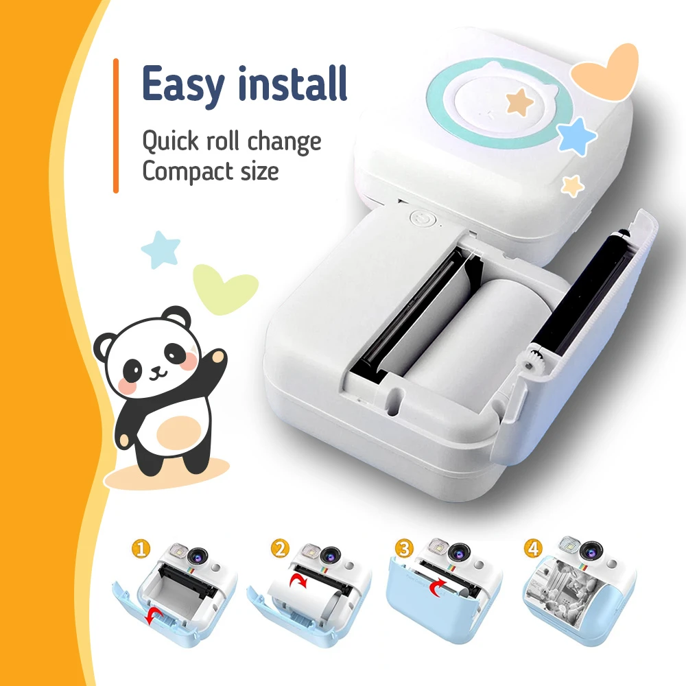 ColorWay termální papír pro dětské fotoaparáty 55×25mm 5ks