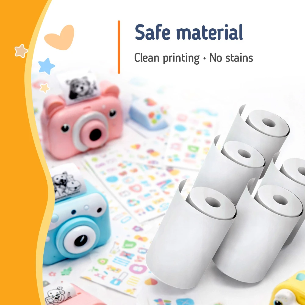 ColorWay termální papír pro dětské fotoaparáty 55×25mm 5ks