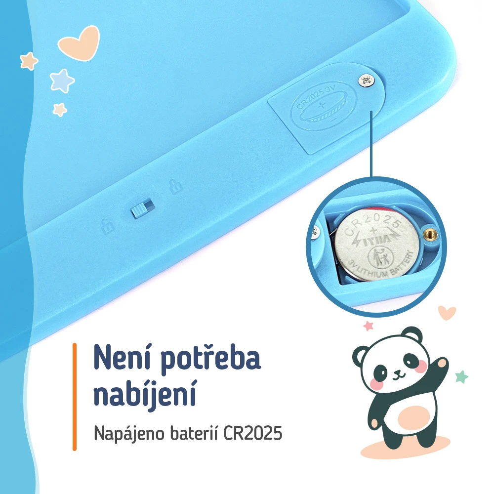 Není potřeba nabíjení