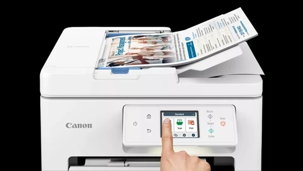 tiskárna Canon PIXMA TS7750i displej