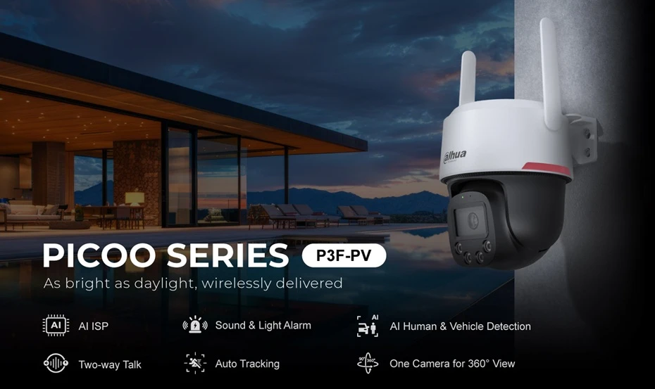 IP kamera Dahua P3F-PV-0360B-PRO