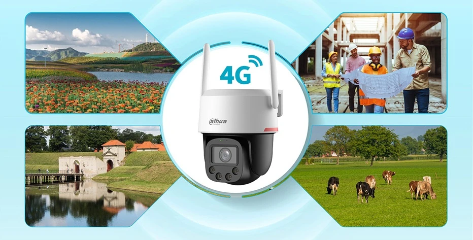 IP kamera Dahua P4F-PV-4G-0400B-PRO mobilní připojení