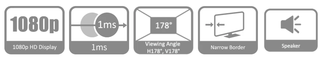 Dahua DHI-LM27-B221S základní funkce