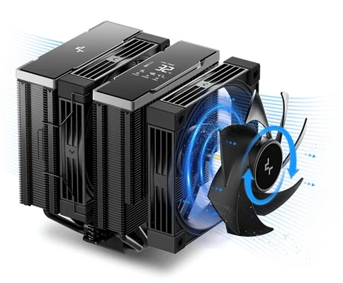 chladič DEEPCOOL AK620 G2 DIGITAL NYX