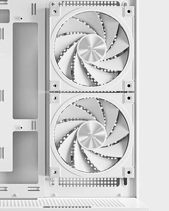 DEEPCOOL CG380 3F detail ventilátory