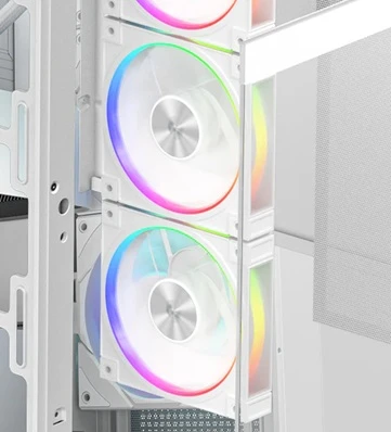 DEEPCOOL CG580 4F V2 detail ventilátory