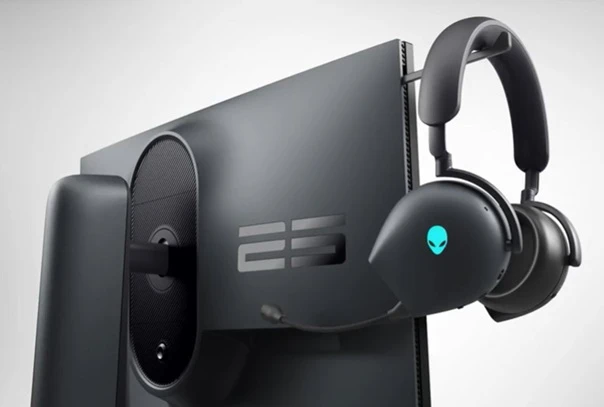 Dell Alienware AW2523HF držák na sluchátka