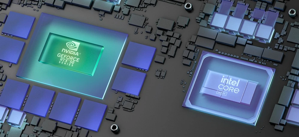 GPU NVIDIA RTX a CPU Intel Core Ultra