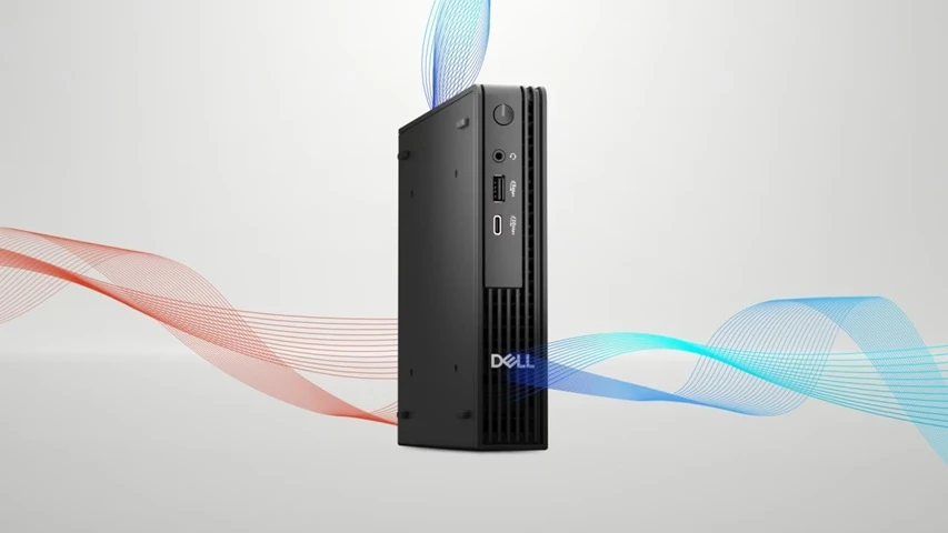 PC Dell Pro Micro QCM1255 tepelný design