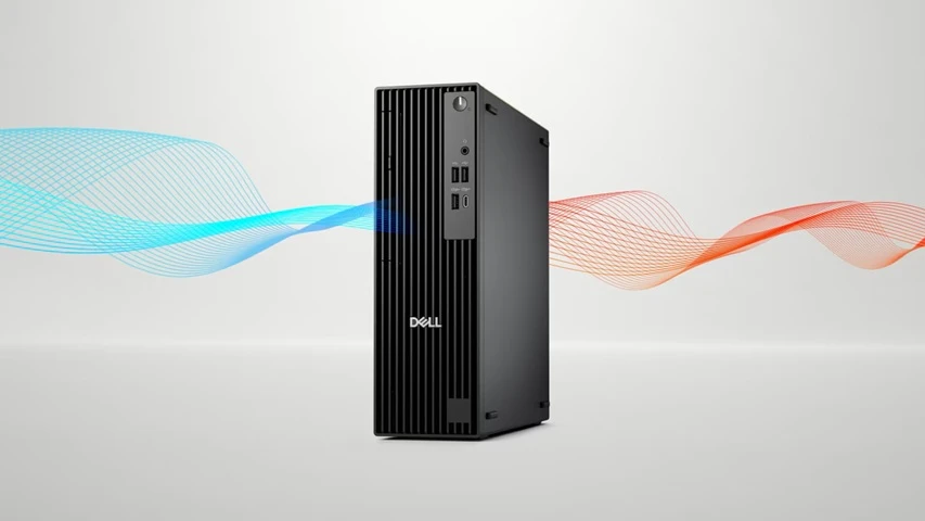 PC Dell Pro Slim QCS1255 chlazení