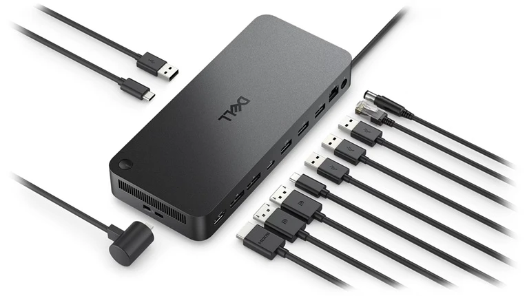 dokovací stanice Dell WD25 s konektory
