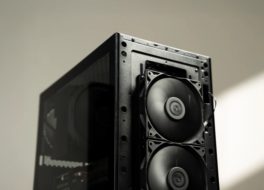 Předinstalované ventilátory