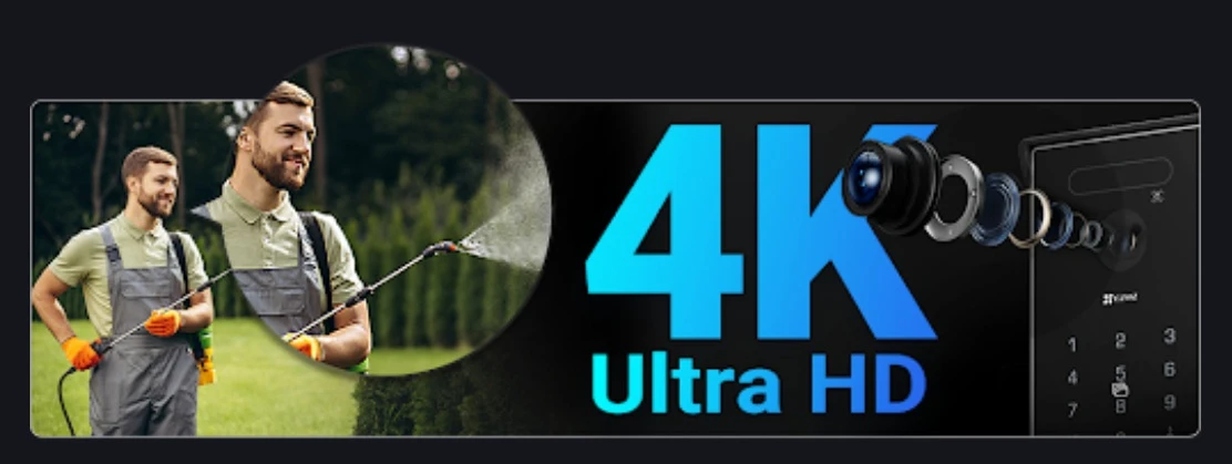 EZVIZ HP7 Pro 4K rozlišení