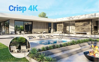 IP kamera EZVIZ H3K PoE 4K rozlišení 4K