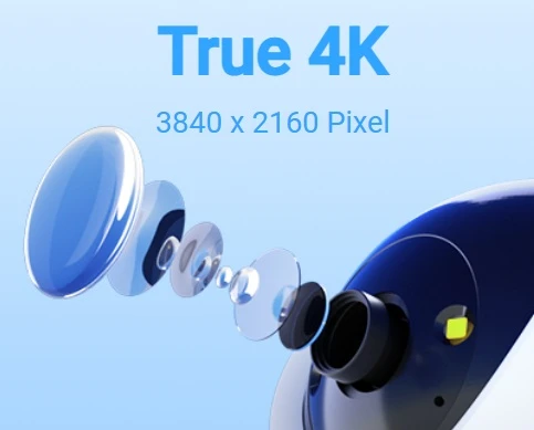 IP kamera EZVIZ H6c G1 rozlišení 4K