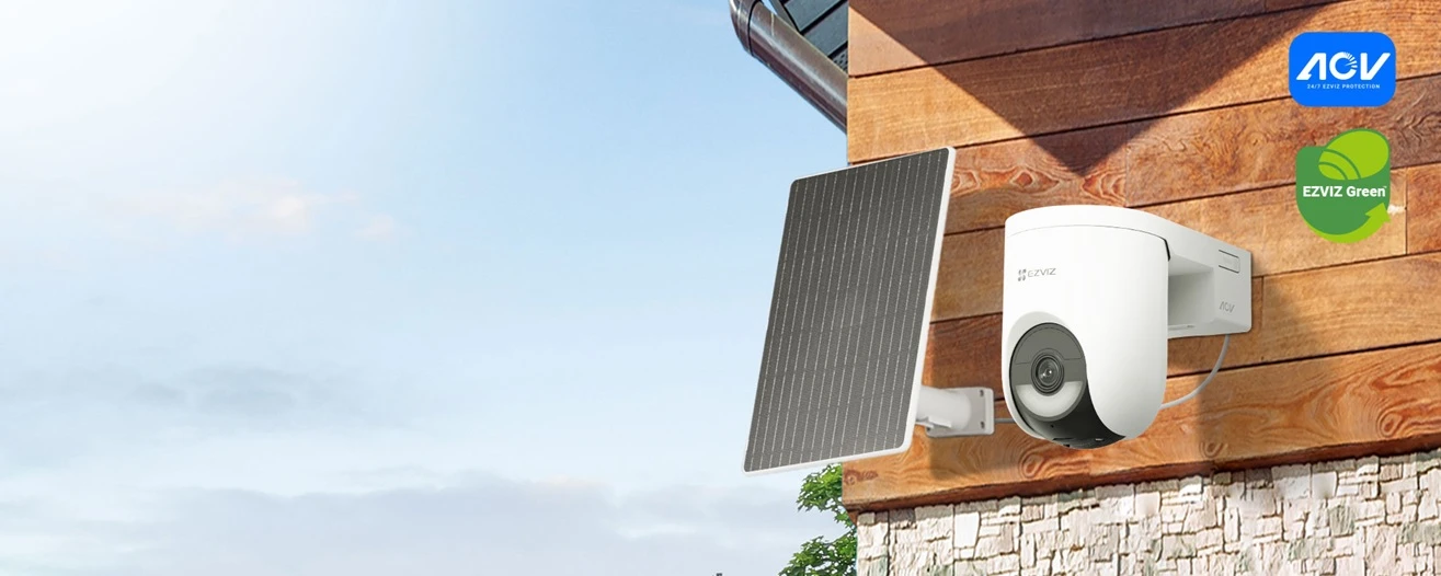 EZVIZ HB8 Lite 4G Kit lifestyle