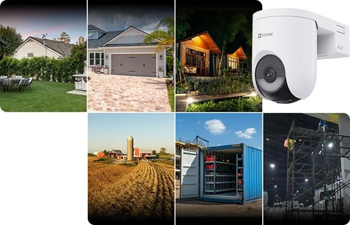 IP kamera EZVIZ HB8 Lite 4G Kit instalace 