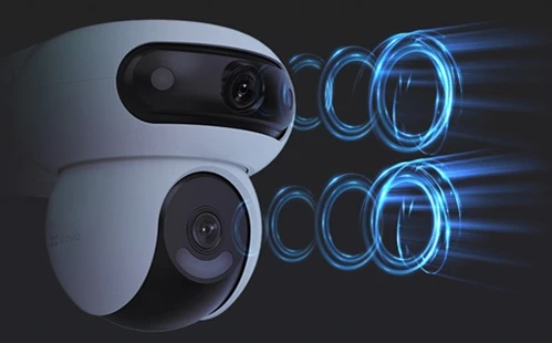 EZVIZ HB90x Dual 4G Kit s duálními objektivy