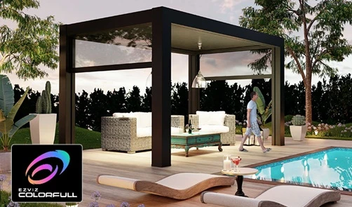 EZVIZ HB90x Dual 4G Kit režim ColorFULL