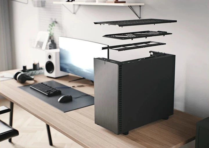 PC skříň Fractal Design Define 7 Black Solid
