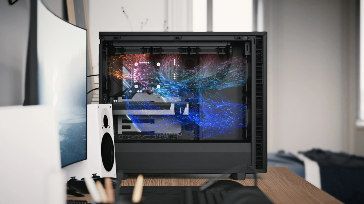 PC skříň Fractal Design Define 7 Black Solid