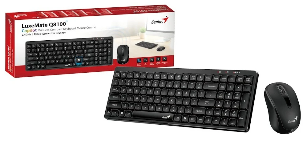 set klávesnice a myši Genius LuxeMate Q8100