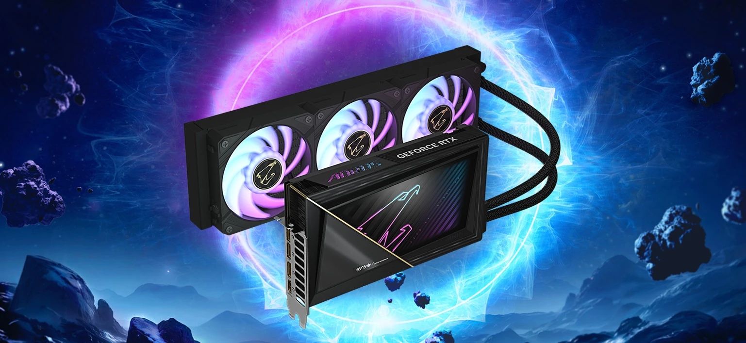grafická karta GIGABYTE GeForce RTX 5090 XTREME WATERFORCE