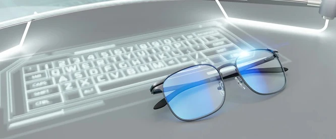 PC brýle GUNNAR MONTEREY GUNMETAL na stole
