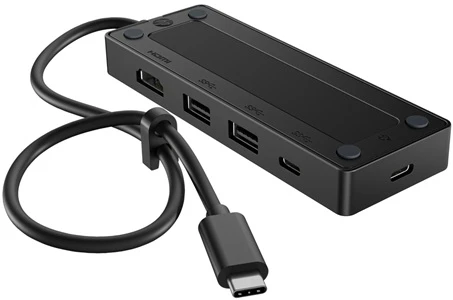 rozbočovač HP USB-C Travel Hub G3