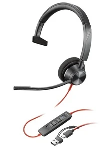 headset Poly Blackwire 3310 MS