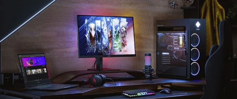 monitor HP OMEN 27qz lifestyle